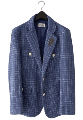 Anzug — Komplettreinigung – Vorher